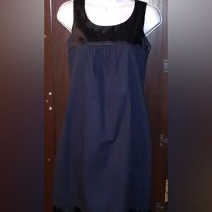 Converse One star deep blue sleeveless dress size 6. Satin trim and straps.